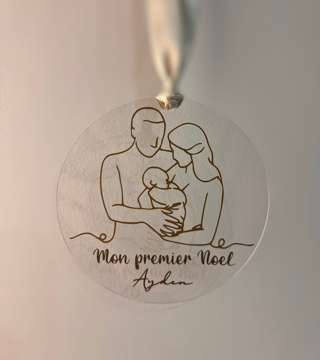 Suspension en Plexiglass