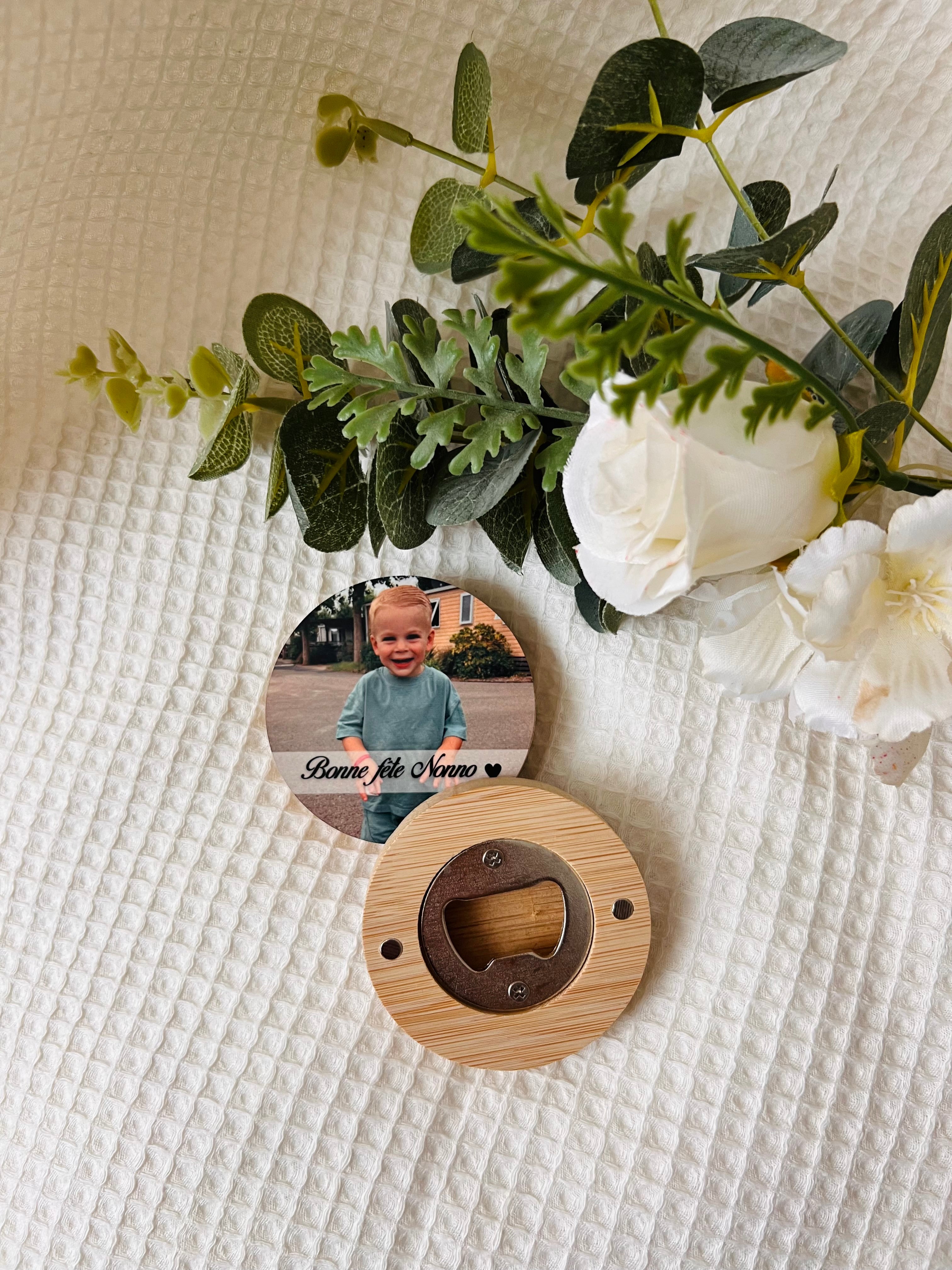 Décapsuleur avec photo