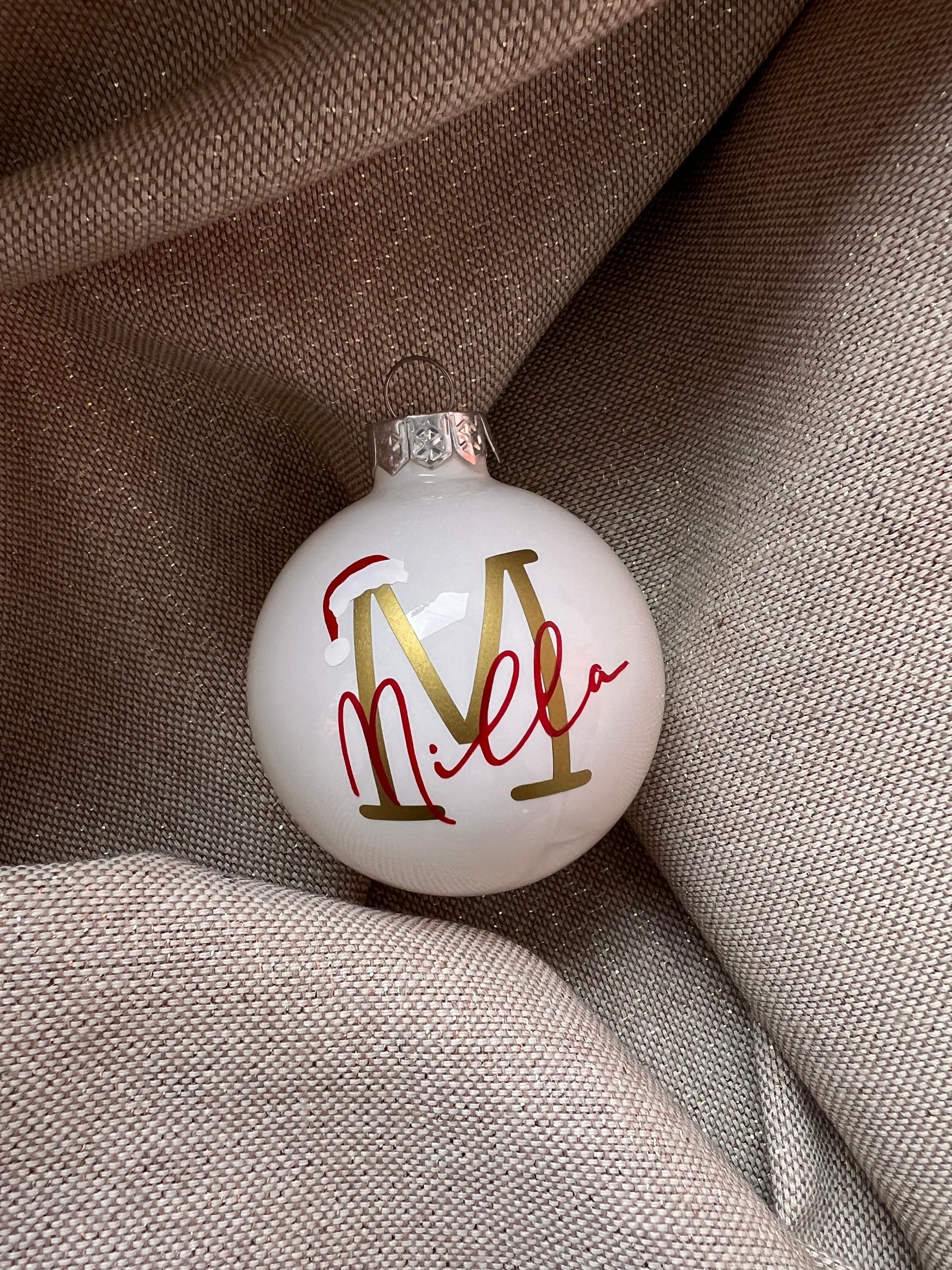 Boule de Noël Prénom