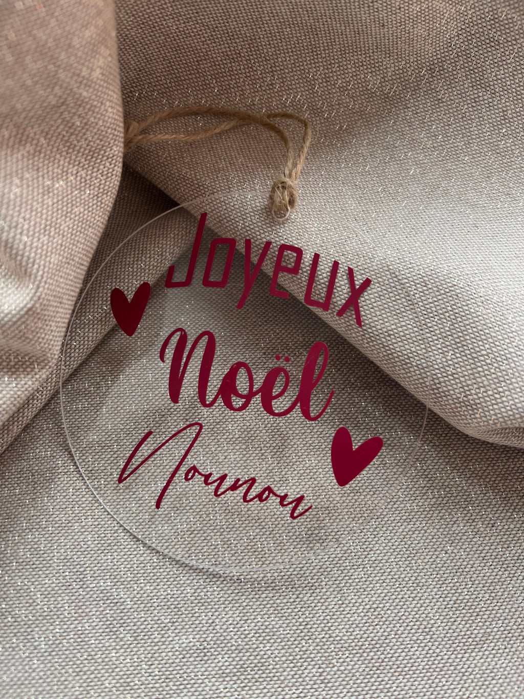 Suspension en Plexiglass