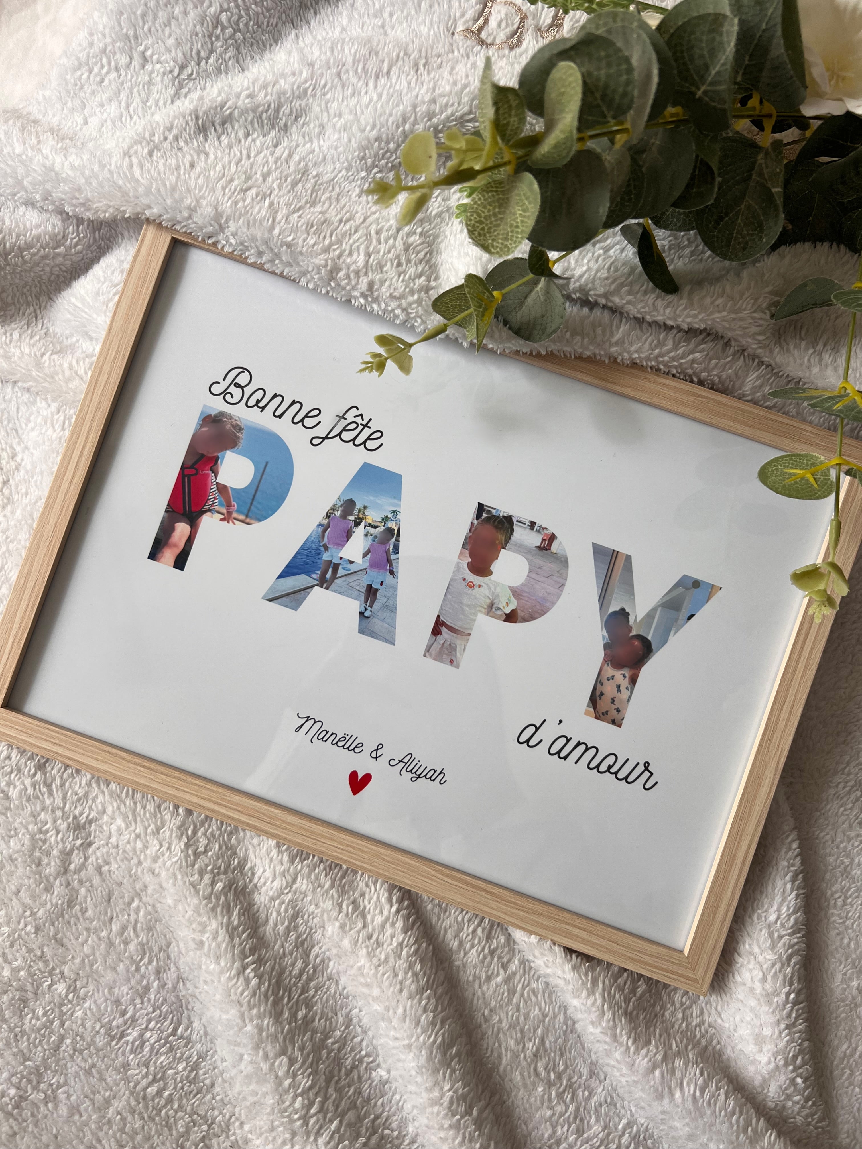 Affiche personnalisée